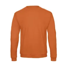 Férfi Felső  hosszú ujjú B&C Crewneck Sweatshirt Unisex - WUI23   Piros   urespolo.hu