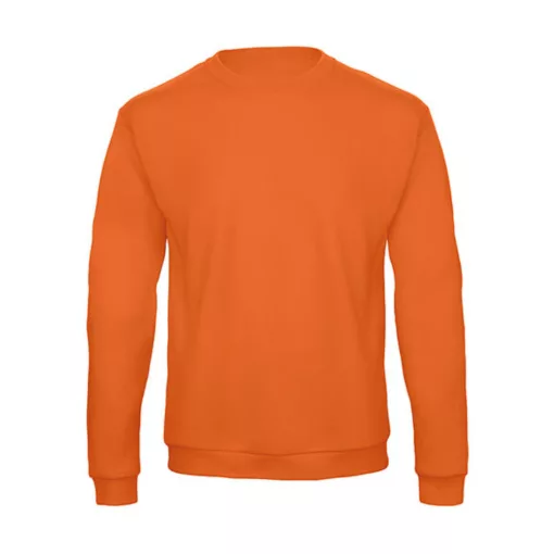 Férfi Felső  hosszú ujjú B&C Crewneck Sweatshirt Unisex - WUI23   Sütőtök sárga   urespolo.hu