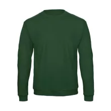 Férfi Felső  hosszú ujjú B&C Crewneck Sweatshirt Unisex - WUI23   Sötétzöld   urespolo.hu