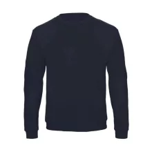 Férfi Felső  hosszú ujjú B&C Crewneck Sweatshirt Unisex - WUI23   Sötétzöld   urespolo.hu
