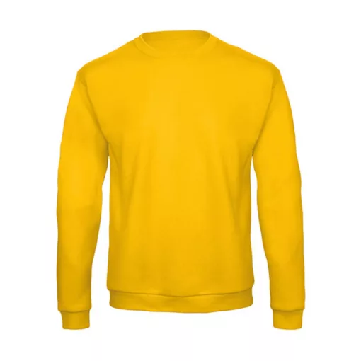 Férfi Felső  hosszú ujjú B&C Crewneck Sweatshirt Unisex - WUI23   Aranysárga   urespolo.hu