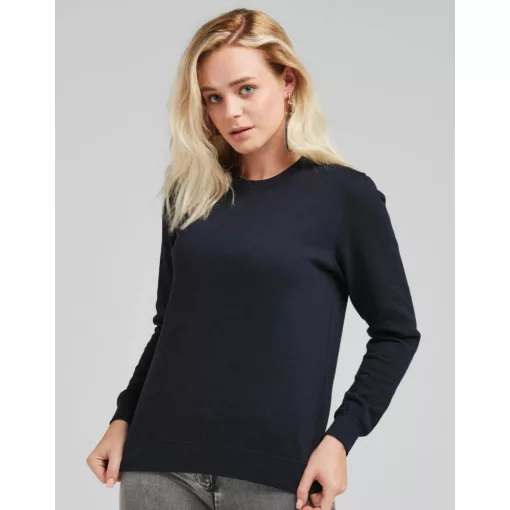 Női hosszú ujjú pulóver SG Ladies' Crew Sweat 2XL, Fehér