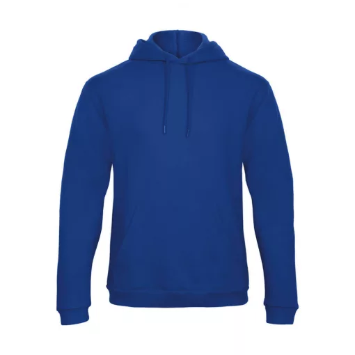 Férfi kapucnis hosszú ujjú pulóver B and C ID.203 50/50 Hooded Sweatshirt Unisex XL, Királykék