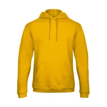 Férfi kapucnis hosszú ujjú pulóver B and C ID.203 50/50 Hooded Sweatshirt Unisex XL, Aranysárga