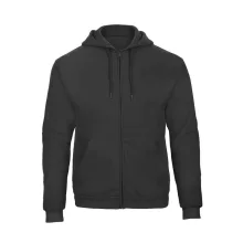 Férfi kapucnis hosszú ujjú mellény B and C ID.205 50/50 Hooded Full Zip Sweat Unisex 2XL, Anthr