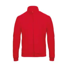 Férfi Felső  hosszú ujjú B&C Full Zip Sweatjacket Unisex - WUI26   Piros   urespolo.hu