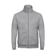 Férfi Felső  hosszú ujjú B&C Full Zip Sweatjacket Unisex - WUI26   Piros   urespolo.hu