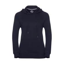 Női kapucnis hosszú ujjú felső Russell Europe Ladies' HD Hooded Sweat XS, Sötétkék (navy)