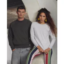 Férfi pulóver  hosszú ujjú Fruit of the Loom Lightweight Raglan Sweat   Fehér   urespolo.hu