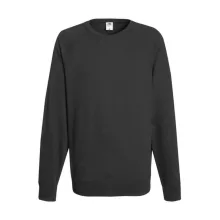 Férfi Pulóver  Hosszú ujjú Fruit of the Loom Lightweight Raglan Sweat   Fehér   urespolo.hu