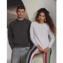 Férfi hosszú ujjú pulóver Fruit of the Loom Lightweight Raglan Sweat S, Fuchsia