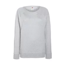 Női hosszú ujjú pulóver Fruit of the Loom Lady-Fit Lightweight Raglan Sweat   Fehér   urespolo.