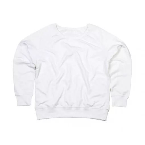 Női hosszú ujjú pulóver Mantis Women's Favourite Sweatshirt L, Fehér