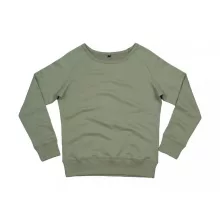 Női hosszú ujjú pulóver Mantis Women's Favourite Sweatshirt S, Világos oliva zöld