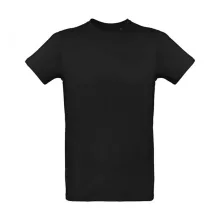 Férfi rövid ujjú organikus póló B and C Organic Inspire Plus T /men T-shirt L, Fekete
