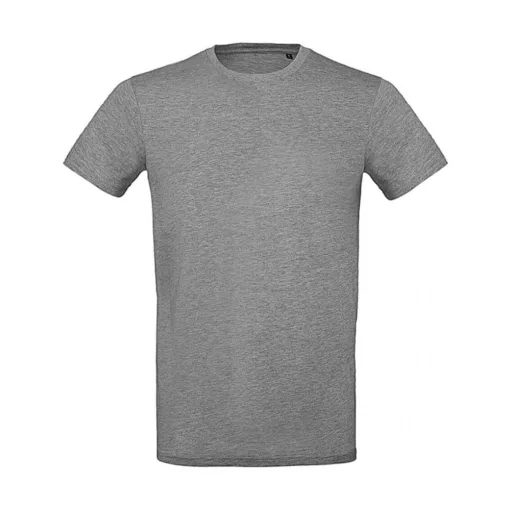 Férfi rövid ujjú organikus póló B and C Organic Inspire Plus T /men T-shirt 3XL, Heather szürke