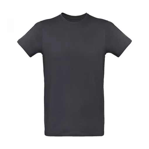 Férfi rövid ujjú organikus póló B and C Organic Inspire Plus T /men T-shirt S, Sötétszürke