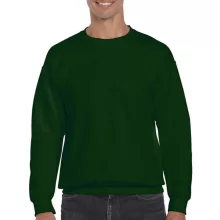 Uniszex Pulóver  Hosszú ujjú Gildan DryBlend Adult Crewneck Sweat   Sötétzöld   urespolo.hu