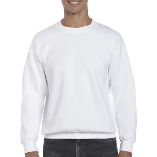 Uniszex Pulóver  Hosszú ujjú Gildan DryBlend Adult Crewneck Sweat   Sötétzöld   urespolo.hu
