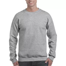 Uniszex Pulóver  Hosszú ujjú Gildan DryBlend Adult Crewneck Sweat   Sötétzöld   urespolo.hu
