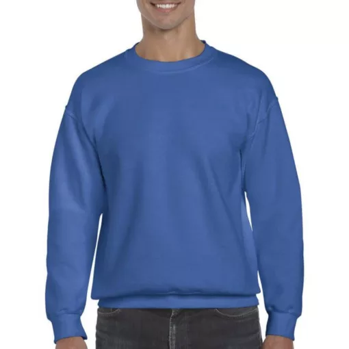 Uniszex Pulóver  Hosszú ujjú Gildan DryBlend Adult Crewneck Sweat   Sötétzöld   urespolo.hu