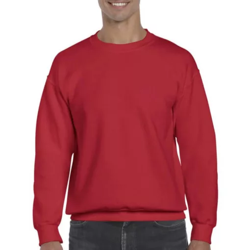 Uniszex Pulóver  Hosszú ujjú Gildan DryBlend Adult Crewneck Sweat   Sötétzöld   urespolo.hu