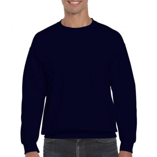 Uniszex Pulóver  Hosszú ujjú Gildan DryBlend Adult Crewneck Sweat   Hamuszürke   urespolo.hu