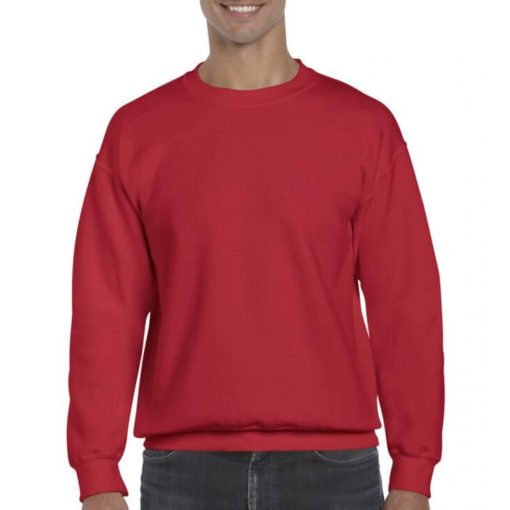 Uniszex Pulóver  Hosszú ujjú Gildan DryBlend Adult Crewneck Sweat   Hamuszürke   urespolo.hu