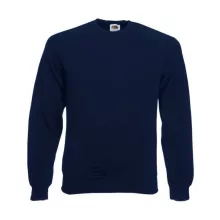 Uniszex Pulóver  Hosszú ujjú Fruit of the Loom Sweatshirt Raglan   Fehér   urespolo.hu