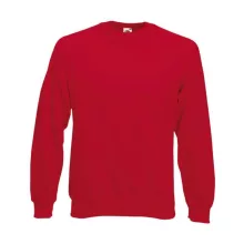 Uniszex Pulóver  Hosszú ujjú Fruit of the Loom Sweatshirt Raglan   Fehér   urespolo.hu