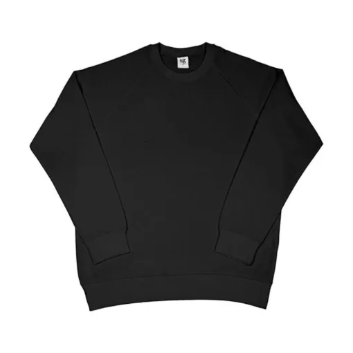 Férfi pulóver  hosszú ujjú SG Raglan Sweat   Fekete   urespolo.hu