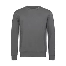 Férfi pulóver  hosszú ujjú Stedman Active Sweatshirt   Palaszürke   urespolo.hu