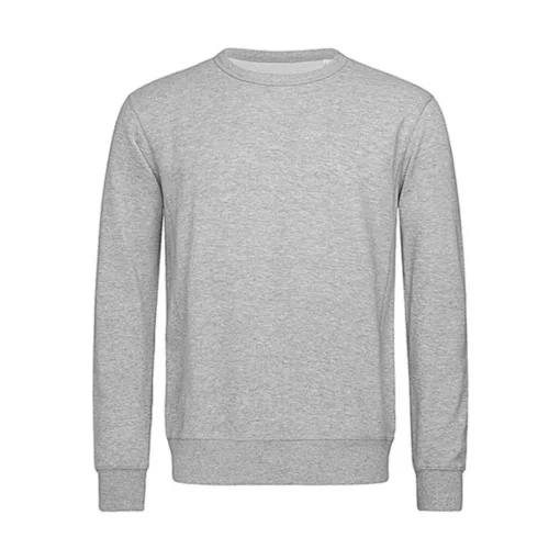 Férfi pulóver  hosszú ujjú Stedman Active Sweatshirt   Heather szürke   urespolo.hu