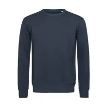 Férfi pulóver  hosszú ujjú Stedman Active Sweatshirt   Blue Midnight   urespolo.hu