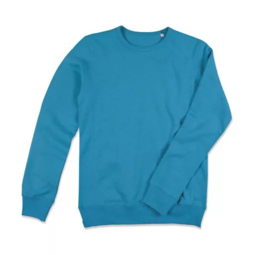 Férfi pulóver  hosszú ujjú Stedman Active Sweatshirt   Blue Midnight   urespolo.hu