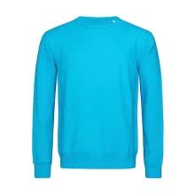 Férfi pulóver  hosszú ujjú Stedman Active Sweatshirt   Hawaii kék   urespolo.hu