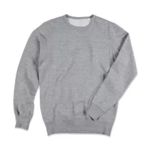 Férfi pulóver  hosszú ujjú Stedman Active Sweatshirt   Karmazsinvörös   urespolo.hu