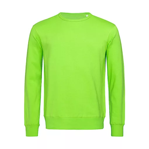 Férfi pulóver  hosszú ujjú Stedman Active Sweatshirt   Kiwi   urespolo.hu