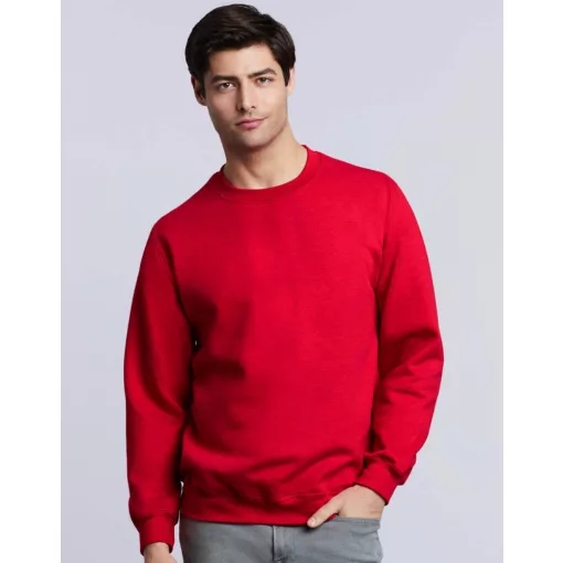 Uniszex pulóver  hosszú ujjú Gildan Heavy Blend Crewneck Sweat   Fehér   urespolo.hu