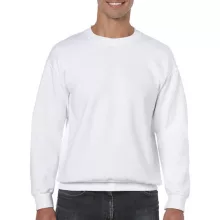 Uniszex Pulóver  Hosszú ujjú Gildan Heavy Blend Adult Crewneck Sweat   Fehér   urespolo.hu