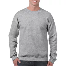 Uniszex Pulóver  Hosszú ujjú Gildan Heavy Blend Adult Crewneck Sweat   Sportszürke   urespolo.h