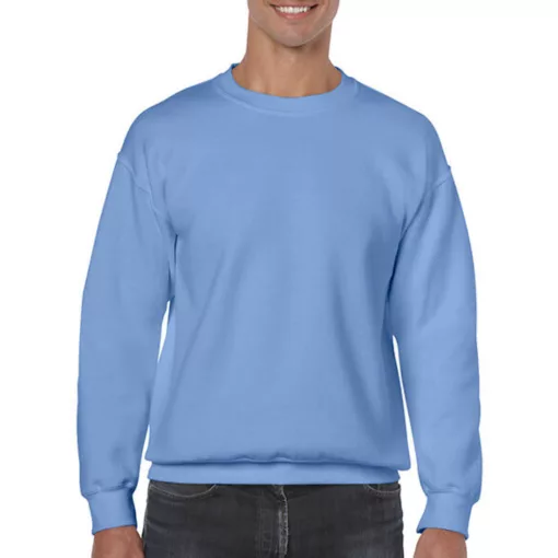 Uniszex Pulóver  Hosszú ujjú Gildan Heavy Blend Adult Crewneck Sweat   Karolina kék   urespolo.