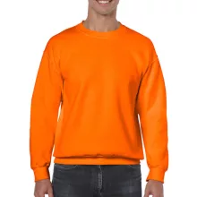 Uniszex Pulóver  Hosszú ujjú Gildan Heavy Blend Adult Crewneck Sweat   Safety narancssárga   ur