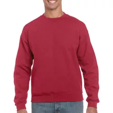 Uniszex Pulóver  Hosszú ujjú Gildan Heavy Blend Adult Crewneck Sweat   Antik meggypiros   uresp