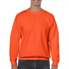 Uniszex Pulóver  Hosszú ujjú Gildan Heavy Blend Adult Crewneck Sweat   Narancssárga   urespolo.