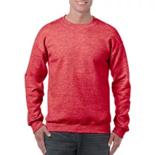 Uniszex Pulóver  Hosszú ujjú Gildan Heavy Blend Adult Crewneck Sweat   Heather skarlátvörös   u
