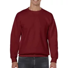 Uniszex Pulóver  Hosszú ujjú Gildan Heavy Blend Adult Crewneck Sweat   Garnet   urespolo.hu