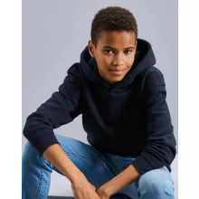 Gyerek kapucnis hosszú ujjú pulóver Russell Europe Kids\' Authentic Hooded Sweat S (104/3-4), Sö