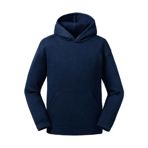 Gyerek kapucnis hosszú ujjú pulóver Russell Europe Kids' Authentic Hooded Sweat 2XL (152/11-12)