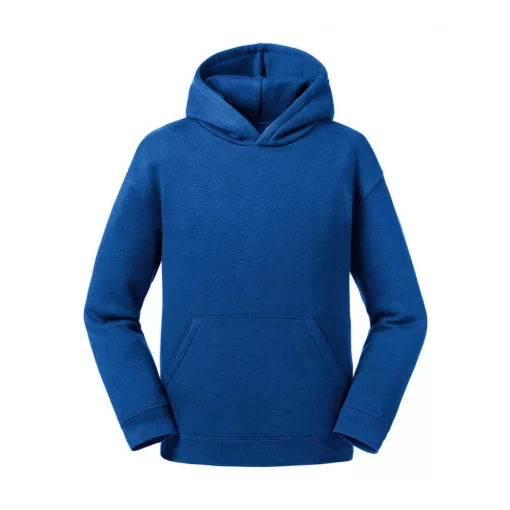 Gyerek kapucnis hosszú ujjú pulóver Russell Europe Kids' Authentic Hooded Sweat L (128/7-8), Vi